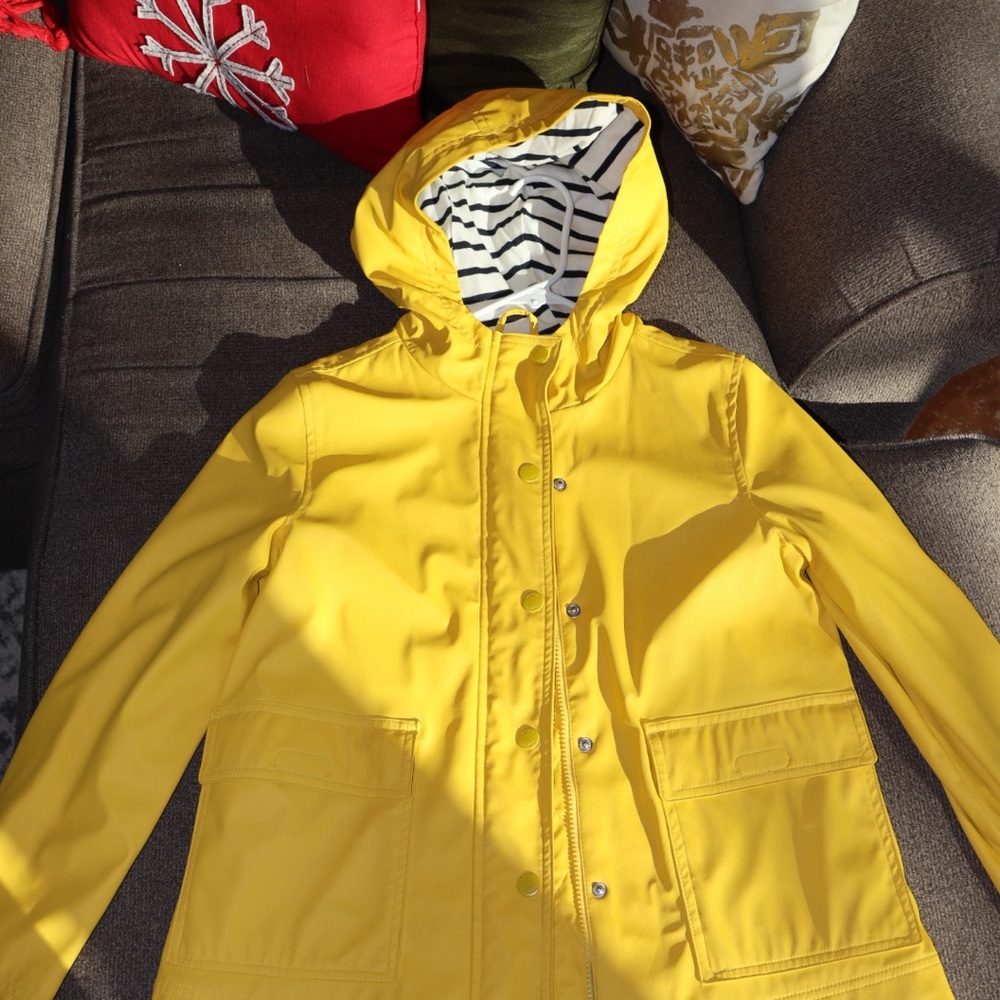 GAP Kids Yellow and Navy Striped Jacket